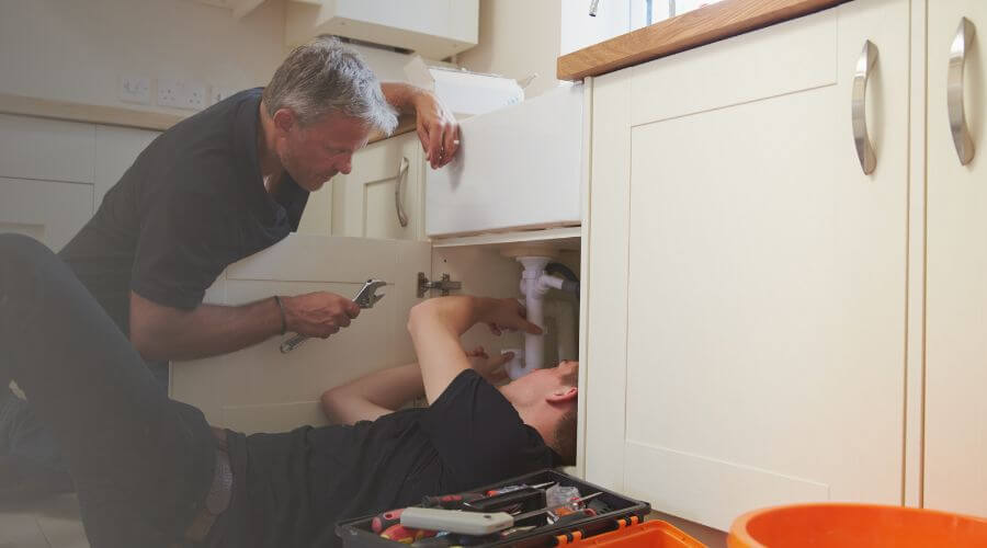 Professional burst pipe repair services in Davenport, NE